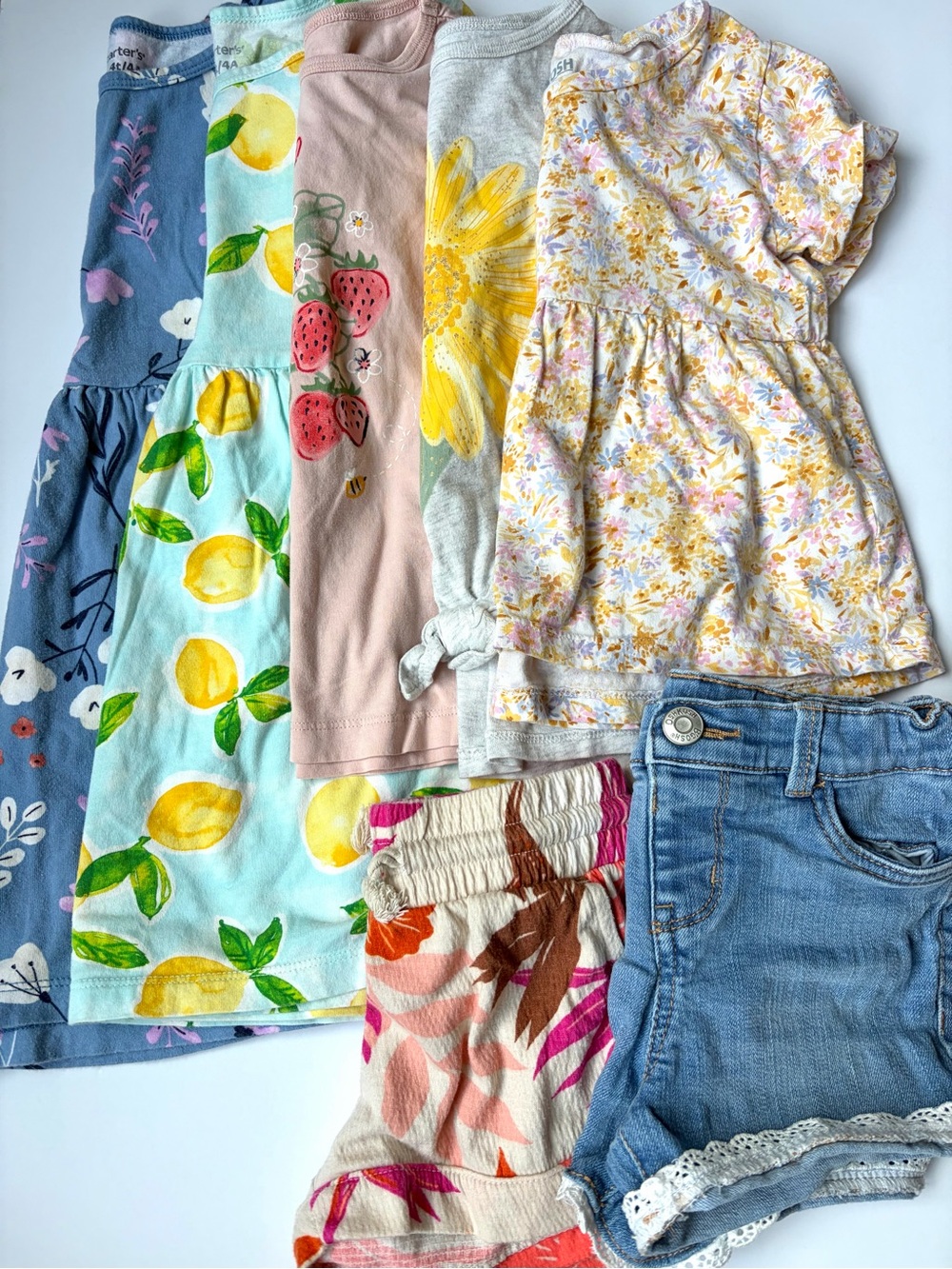Oshkosh/Carters Girls 4T Summer Clothes